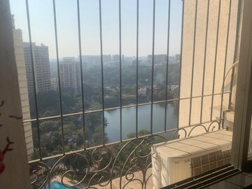 Balcony in 2 BHK Apartment at Lake Florence, Powai – for Rent