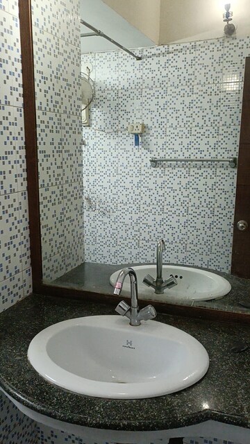 Bathroom in 3 BHK Builder Floor at Vasant Vihar – for Rent