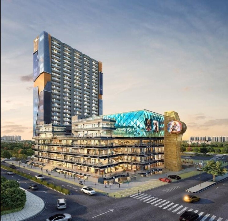 Exterior View, saya-south-x Commercial Shop 300 Sq.Ft. In Sector 16c Greater Noida Greater Noida 8349288