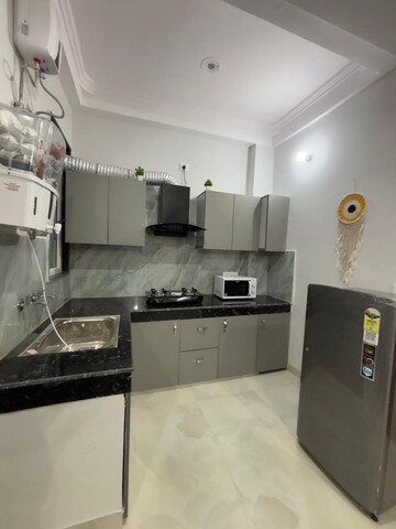 Kitchen in 2 BHK Builder Floor at Ardee City, Sector 52 – for Rent