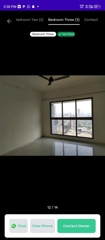 Room in 3 BHK Apartment at Shapoorji Pallonji Epsilon, Kandivali East – for Rent
