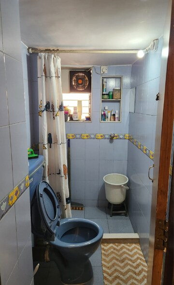 Bathroom in 1 BHK Apartment at Bandra West – for Rent