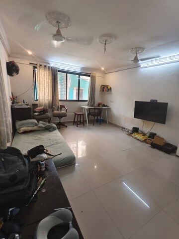 Living Room in 1 BHK Apartment at Bandra West – for Rent