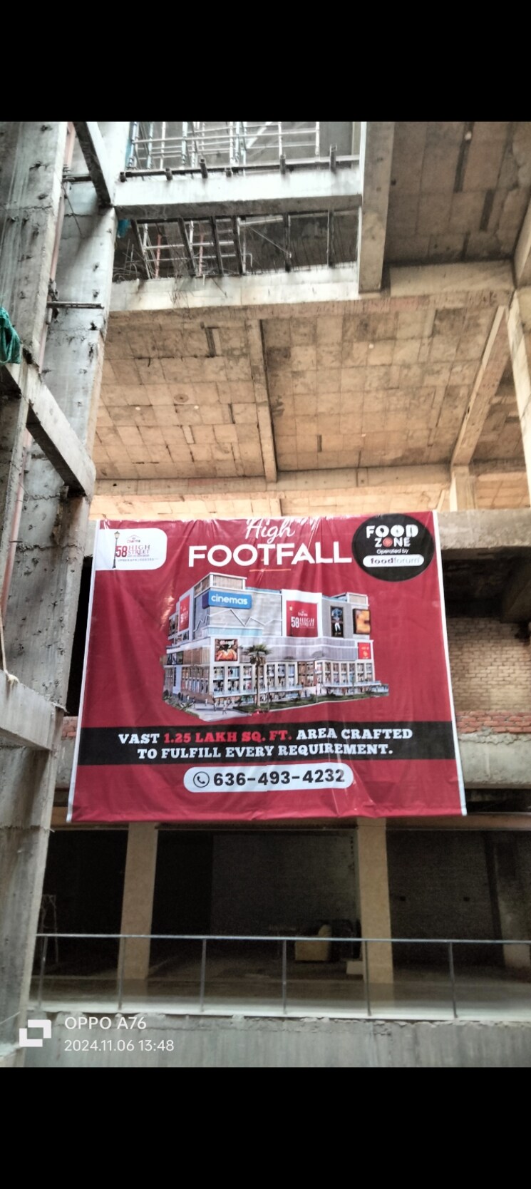 Exterior View, charms-58-high-street Commercial Shop 250 Sq.Ft. In Raj Nagar Extension Ghaziabad 8349447