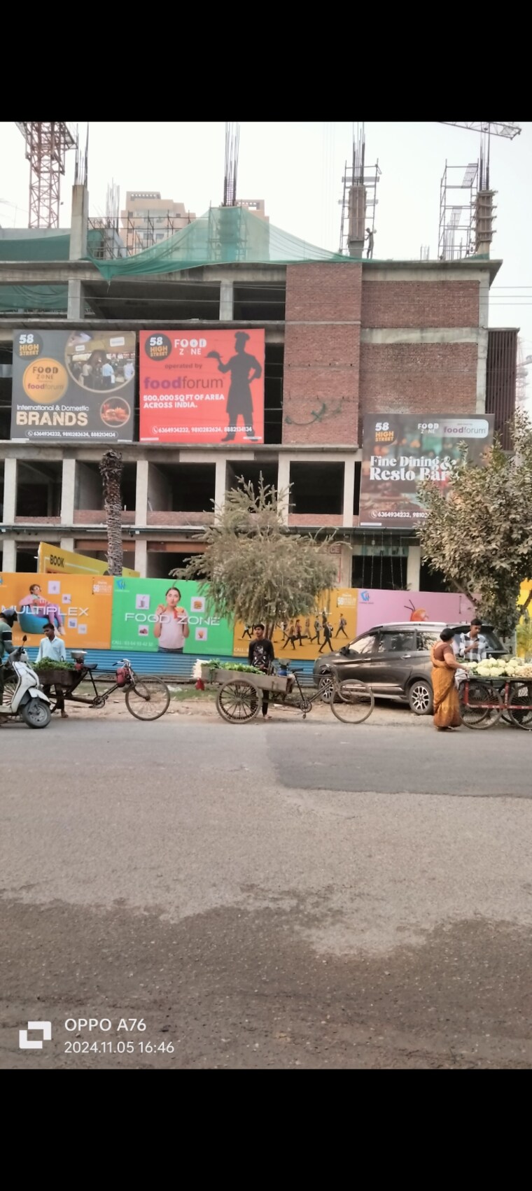 Exterior View, charms-58-high-street Commercial Shop 250 Sq.Ft. In Raj Nagar Extension Ghaziabad 8349447