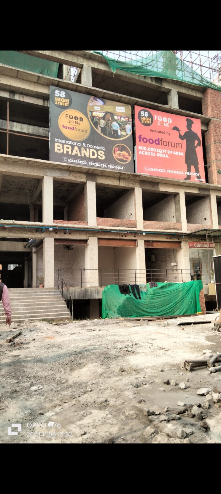 Exterior View, charms-58-high-street Commercial Shop 250 Sq.Ft. In Raj Nagar Extension Ghaziabad 8349447