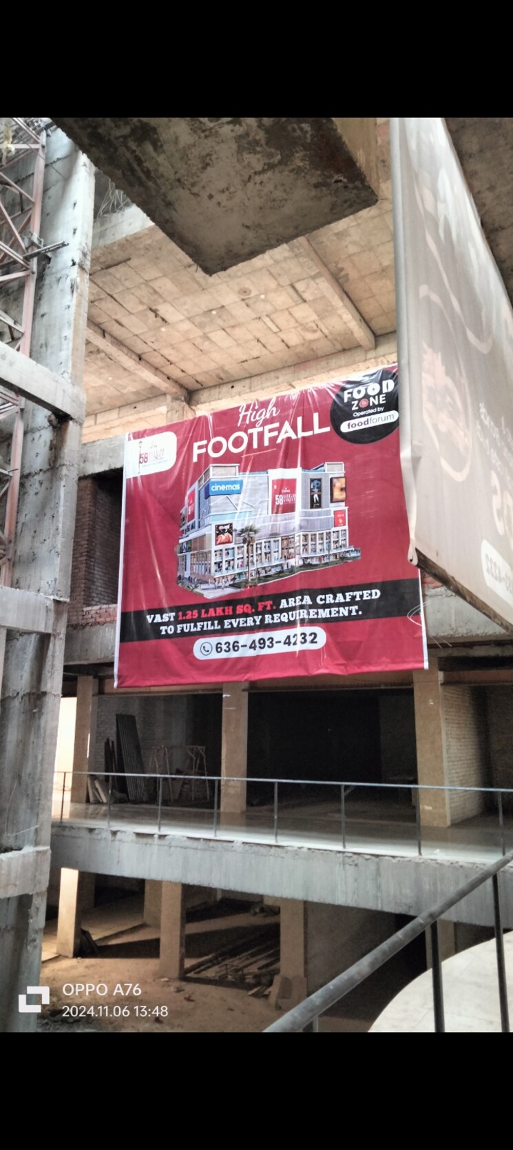 Exterior View, charms-58-high-street Commercial Shop 250 Sq.Ft. In Raj Nagar Extension Ghaziabad 8349447