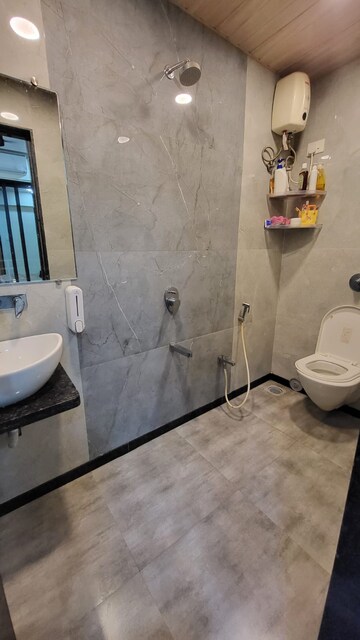 Bathroom in 2 BHK Apartment at Sector 8 Ghansoli – for Sale