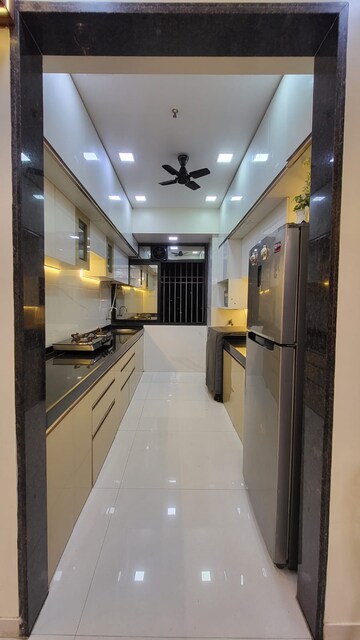 Kitchen in 2 BHK Apartment at Sector 8 Ghansoli – for Sale