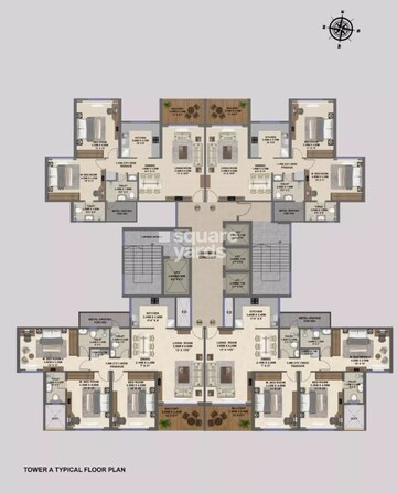 Floor Plan in 2 BHK Builder Floor at Shreeji Divine, Kharghar Sector 36 – for Sale