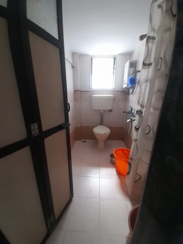 Bathroom in 1 BHK Apartment at Mahavir Umang Building, Uthalsar – for Rent