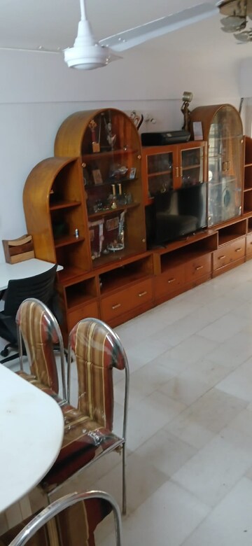 Living Room in 1 BHK Apartment at Khar West – for Rent