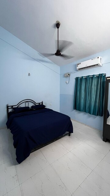 Bedroom in 1 BHK Apartment at Siolim – for Rent