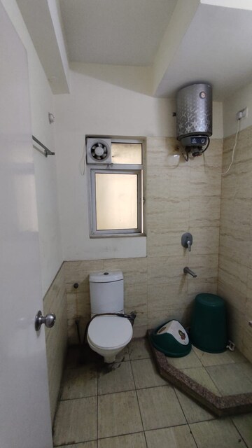 Bathroom in 3 BHK Apartment at Moti Nagar – for Rent