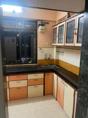Kitchen in 1 BHK Apartment at Lodha Paradise, Majiwada – for Rent