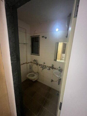 Bathroom in 1 BHK Apartment at Lodha Paradise, Majiwada – for Rent