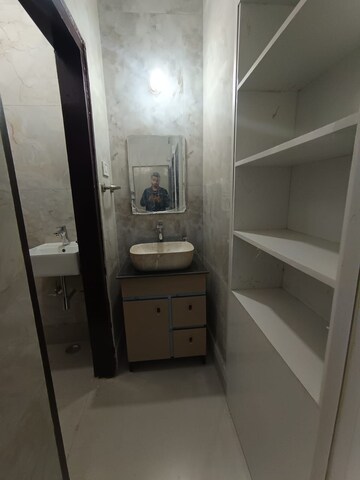 Bathroom in 2.5 BHK Apartment at Paschim Vihar – for Rent