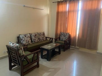 Living Room in 3 BHK Builder Floor at Guru Nanak Enclave, Dhakoli Village – for Rent