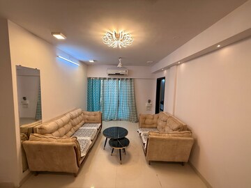 Living Room in 3 BHK Apartment at Hubtown Hillcrest, Andheri East – for Rent