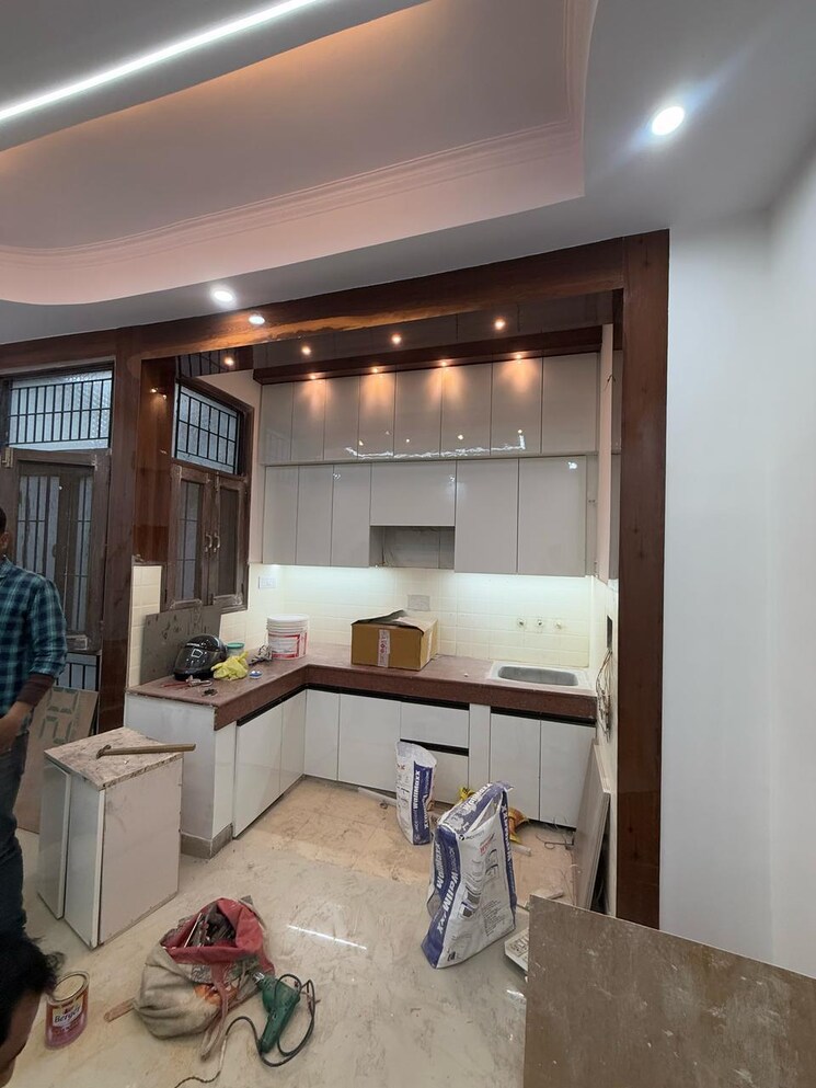 Kitchen, niho-saffron-scottish-garden 3 Bedroom 1485 Sq.Ft. Apartment In Ahinsa Khand ii Ghaziabad 8349794