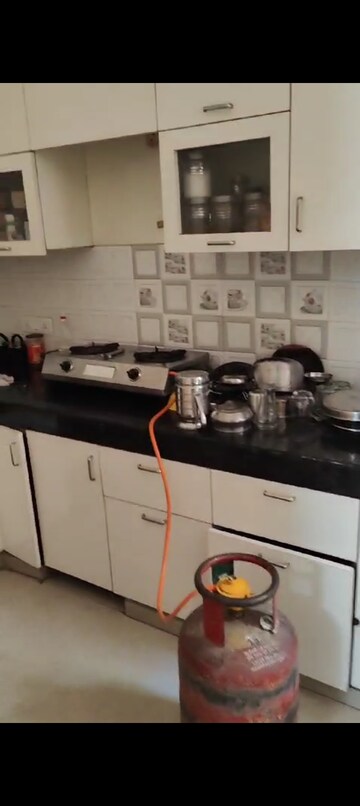 Kitchen in 3 BHK Apartment at Proview Officer City 2, Raj Nagar Extension – for Rent