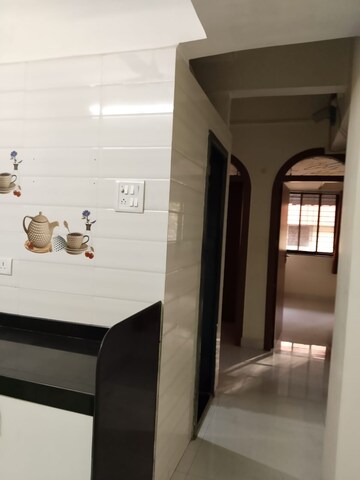 Kitchen in 2 BHK Apartment at Vireshwar Darshan CHS Airoli, Kopar Khairane – for Rent