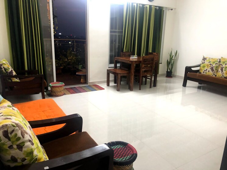 Living Room, bhandari-7-plumeria-drive 2 Bedroom 920 Sq.Ft. Apartment In Tathawade Pune 8349872