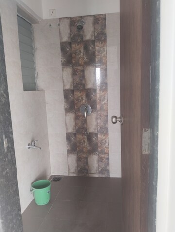 Bathroom in 1 BHK Apartment at Neel Sidhi Orbit, New Panvel – for Rent