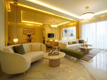 Living Room in 2.5 BHK Apartment at Smart World Gems, Sector 89 – for Sale