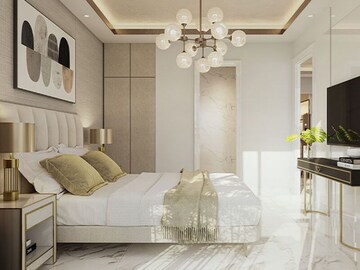 Bedroom in 2.5 BHK Apartment at Smart World Gems, Sector 89 – for Sale