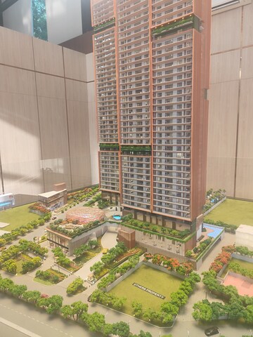 Living Room in 4 BHK Apartment at Signature Global Twin Tower DXP, Sector 84 – for Sale