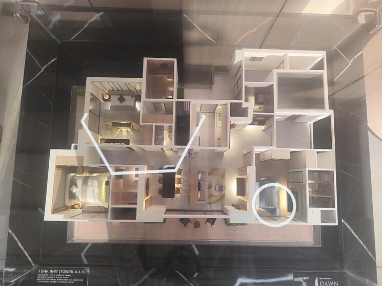 Master Bedroom, signature-global-twin-tower-dxp 4 Bedroom 3785 Sq.Ft. Apartment In Sector 84 Gurgaon 8349945