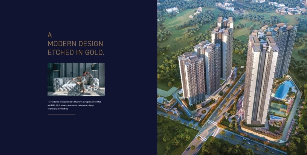 3 BHK + Study Room 2623 Sq.Ft. Apartment in Signature Global De Luxe DXP