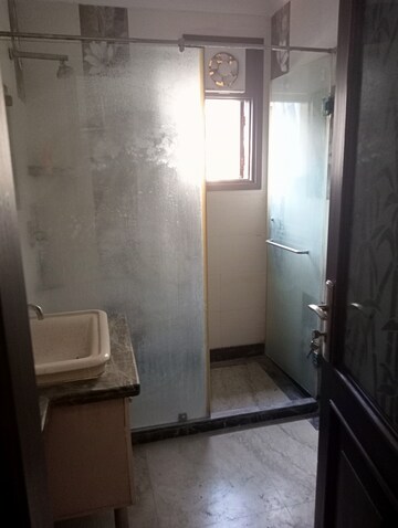 Bathroom in 3 BHK Builder Floor at Greater Kailash I – for Rent