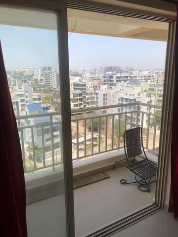 Balcony in 2 BHK Apartment at Aditya Green Zone, Baner – for Rent