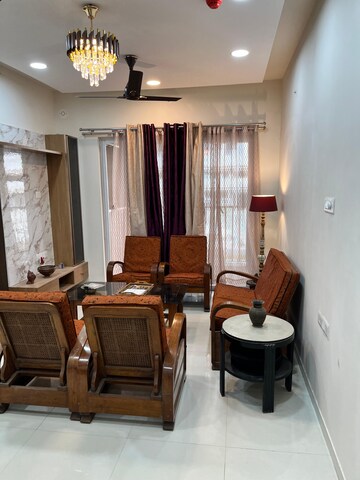 Living Room in 2 BHK Apartment at Godrej Green Cove, Mahalunge – for Rent