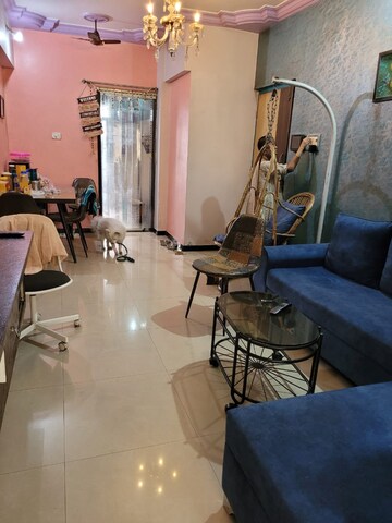 Living Room in 2 BHK Apartment at Seawoods – for Sale