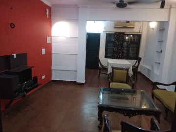 Living Room in 1 BHK Builder Floor at Greater Kailash I – for Rent