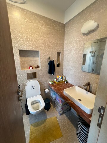 Bathroom in 3 BHK Apartment at Godrej RKS, Chembur – for Rent