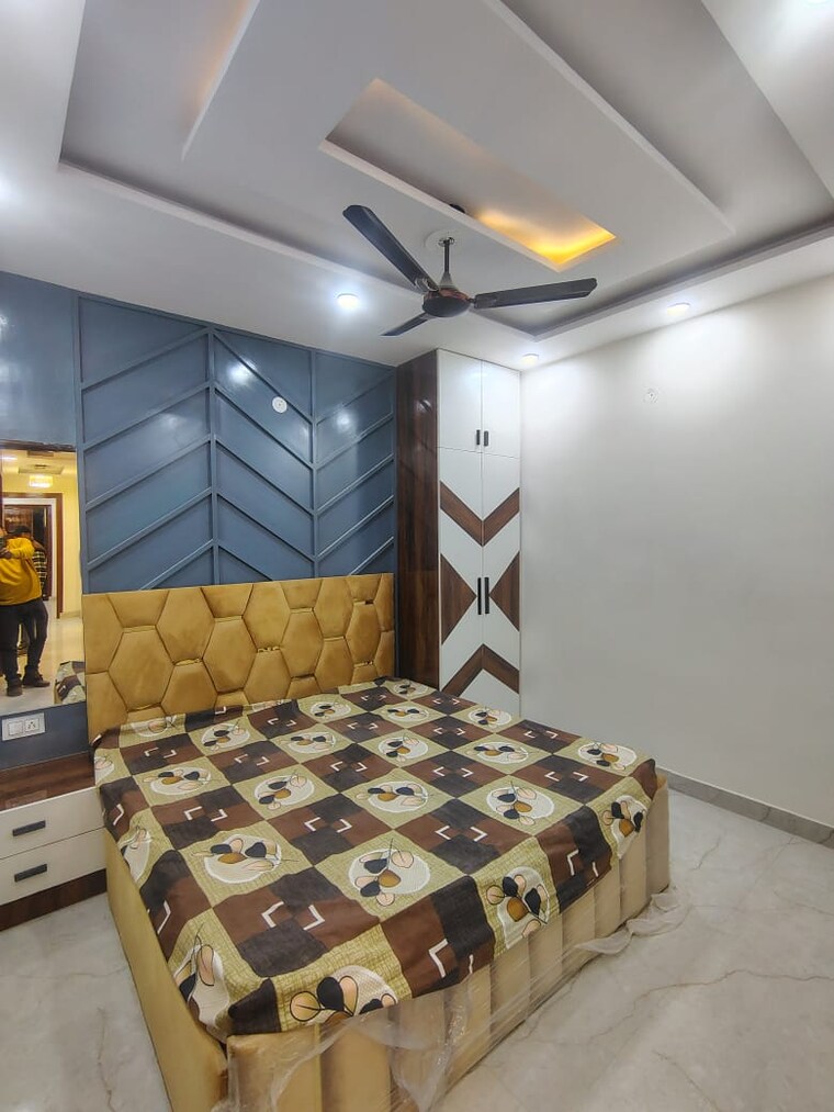 Bedroom, dwarka 3 Bedroom 100 Sq.Yd. Builder Floor In Dwarka Delhi 8350194