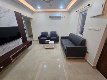 Kitchen in 3 BHK Apartment at Rajapushpa Provincia, Narsingi – for Rent