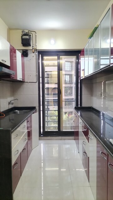 Kitchen in 2 BHK Apartment at Meridian Homes Meadow, Nerul – for Rent