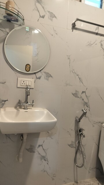 Bathroom in 3 BHK Apartment at Khajaguda – for Rent