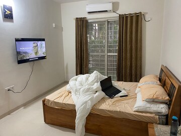Living Room in 2 BHK Apartment at Rohan Mithila, Viman Nagar – for Rent