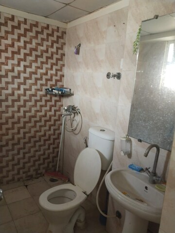 Bathroom in 2 BHK Apartment at Gaur City 7th Avenue, Sector 4, Greater Noida – for Rent