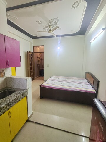 Bedroom in 1 RK Builder Floor at SS 100, Sector 49 – for Rent