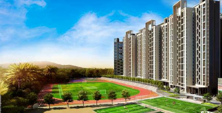 Exterior View, ganga-legend 3 Bedroom 1272 Sq.Ft. Apartment In Bavdhan Pune 8350469