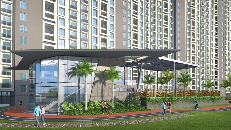 Exterior View, ganga-legend 3 Bedroom 1272 Sq.Ft. Apartment In Bavdhan Pune 8350469