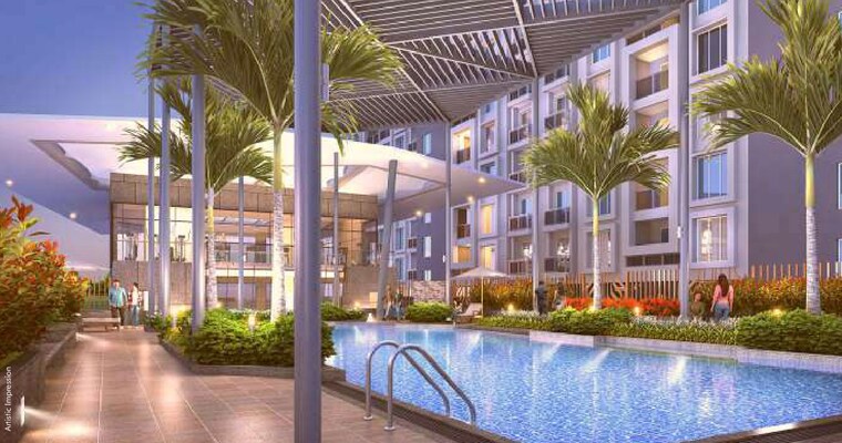 Swimming Pool, ganga-legend 3.5 Bedroom 1470 Sq.Ft. Apartment In Bavdhan Pune 8350478