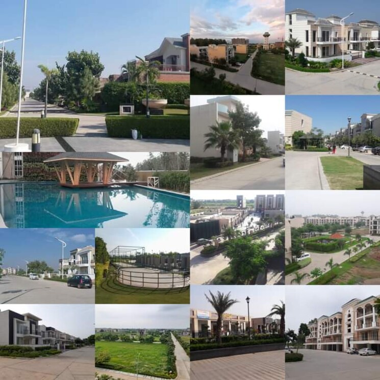 Exterior View, dlf-hyde-park 5 Bedroom 3200 Sq.Ft. Independent House In South Mullanpur Chandigarh 8350510